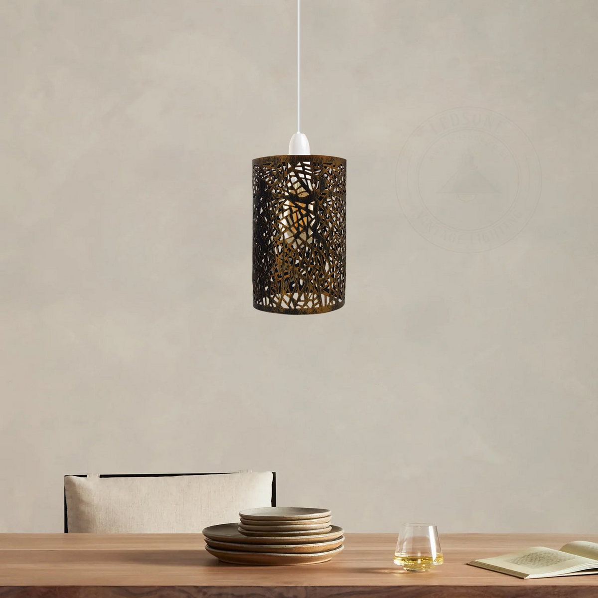 Vintage Industrial E27 Lampshade