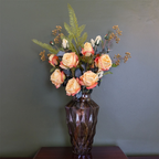 Yellow Rose Artificial Arrangement, 65cm