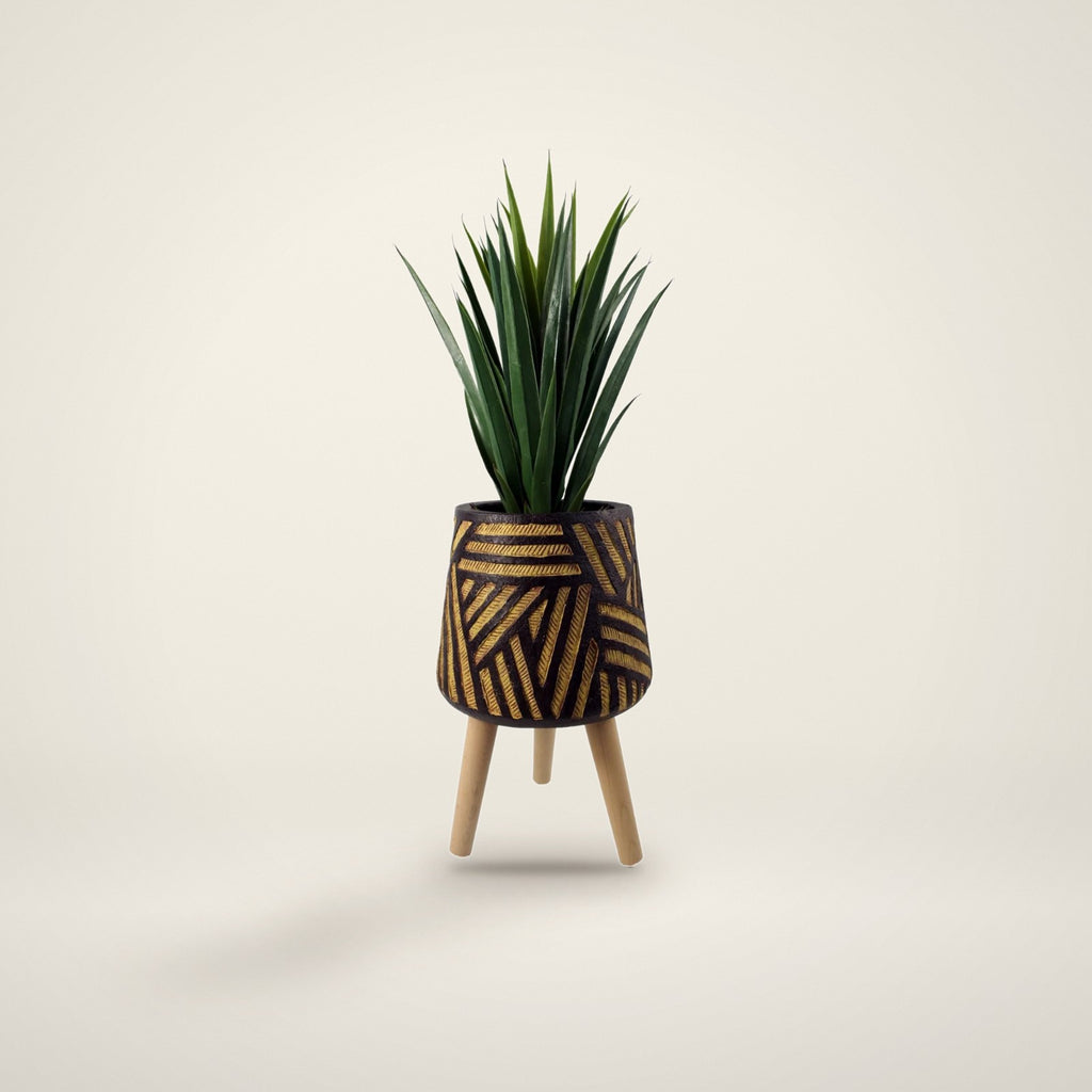 Bali composite planter on legs